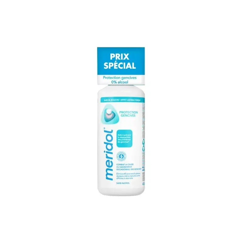 Meridol Bain de Bouche Protection Gencive 400ml - Univers Pharmacie