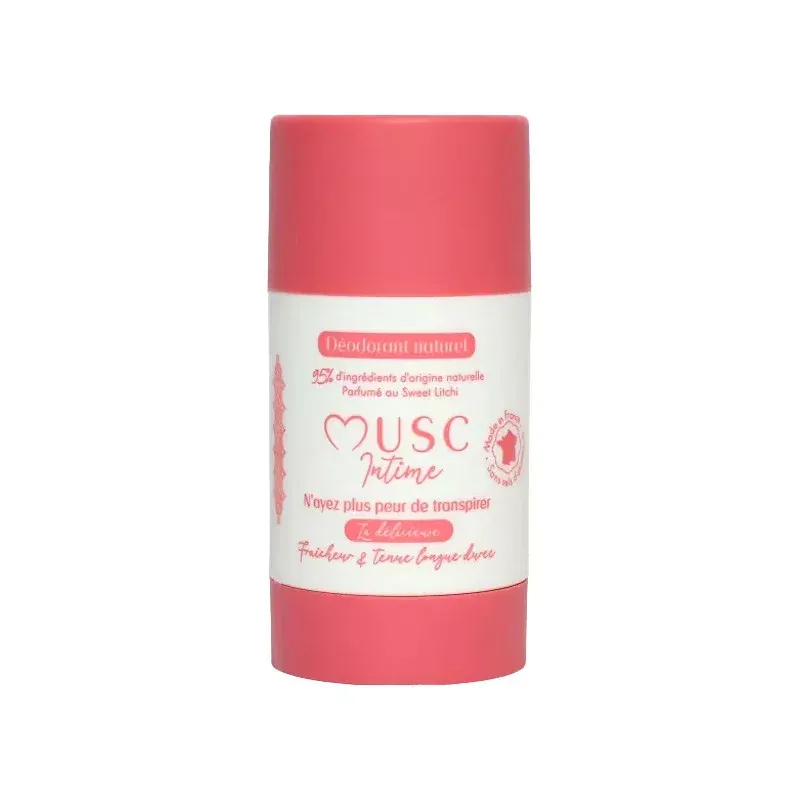 Musc Intime La Délicieuse Déodorant Sweet Litchi 50g - Univers Pharmacie
