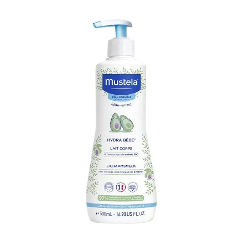 Mustela Lait Corps Hydra Bébé 500ml - Univers Pharmacie