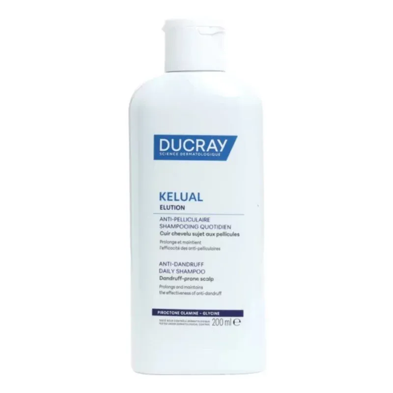Ducray Kelulal Elution Shampooing Quotidien Anti-pelliculaire 200ml - Univers Pharmacie