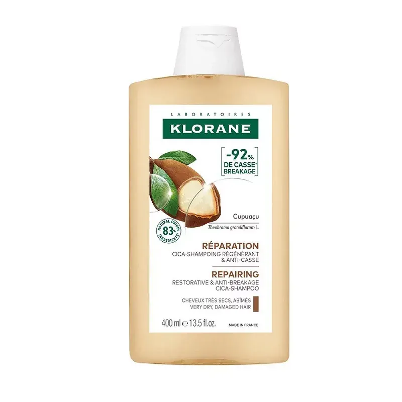 Klorane Réparation Shampooing au Cupuaçu Bio 400ml - Univers Pharmacie