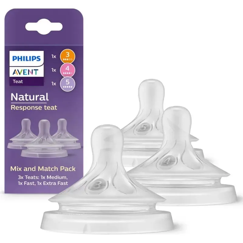 Philips Avent Tétine Natural Response Mix and Match Pack - Univers Pharmacie
