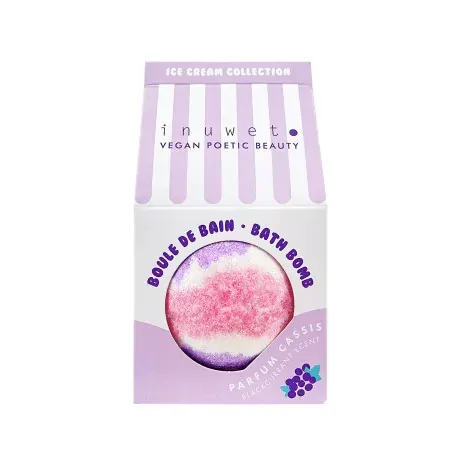 Inuwet Boule de Bain Cassis 120g - Univers Pharmacie