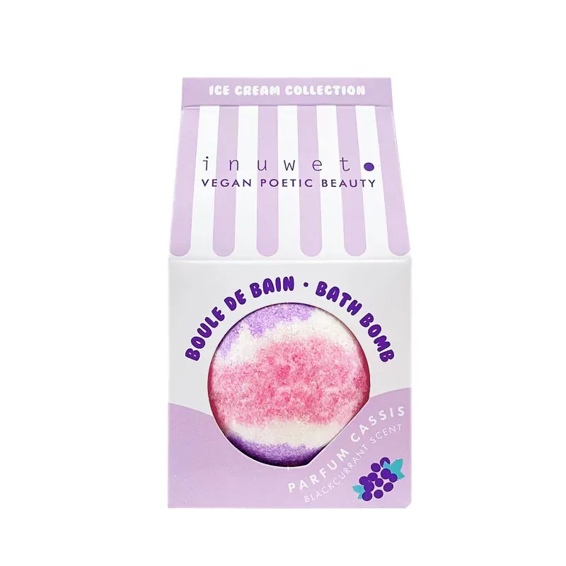 Inuwet Boule de Bain Cassis 120g - Univers Pharmacie