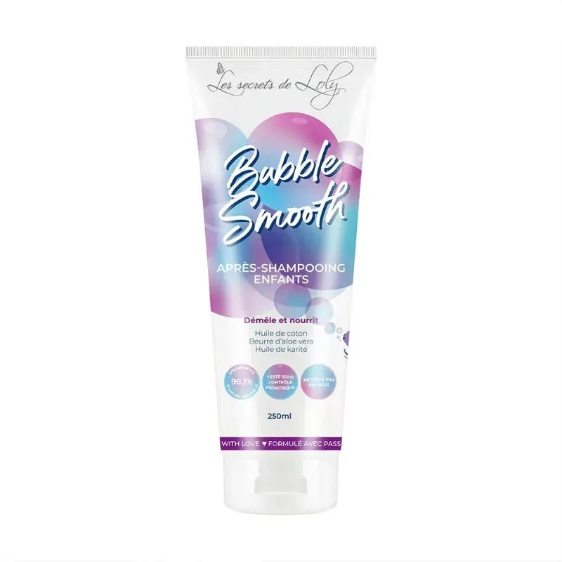 Les Secrets de Loly Bubble Smooth Après-shampooing Enfant 250ml - Univers Pharmacie