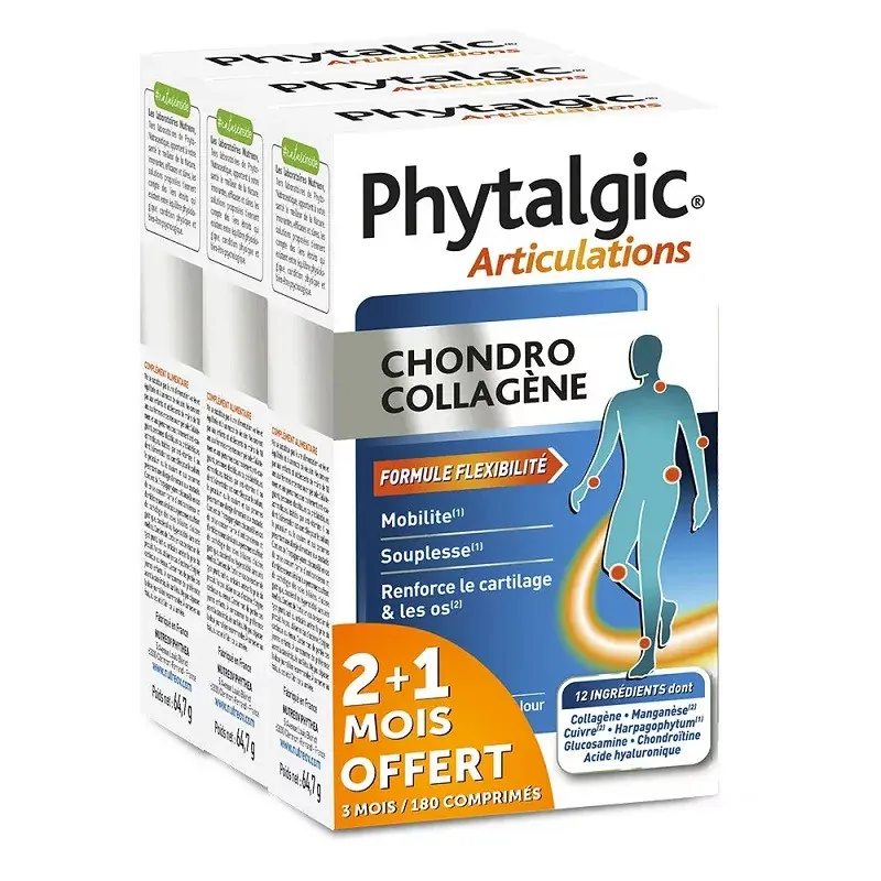 Phytalgic Articulations Chondro Collagène 3X60 comprimés