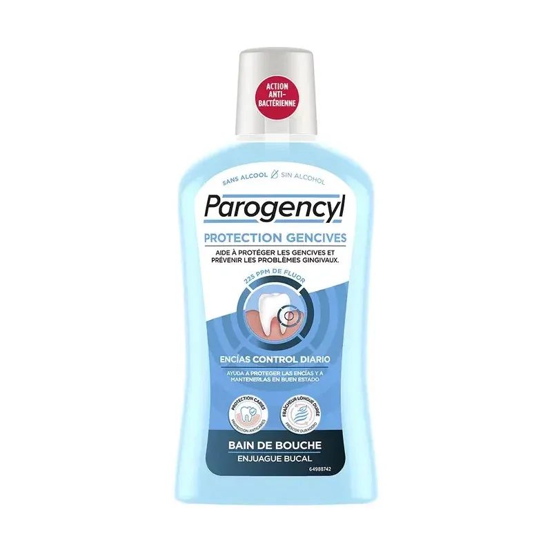 Parogencyl Bain de Bouche Protection Gencives 500ml - Univers Pharmacie