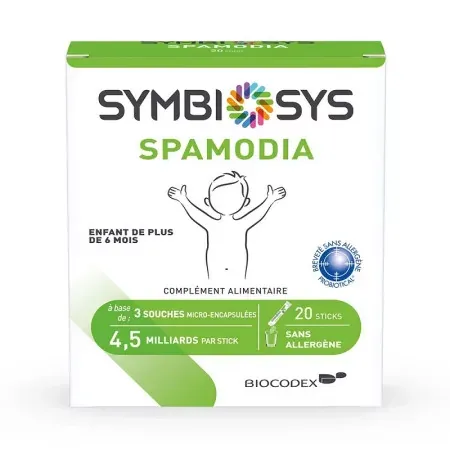 Symbiosys Spamodia 20 sticks - Univers Pharmacie