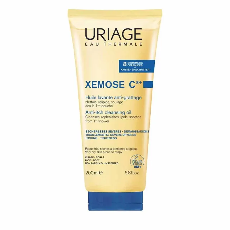 Uriage Xémose C8+ Huile Lavante Anti-grattage 200ml - Univers Pharmacie
