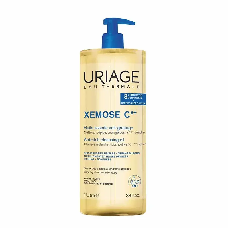 Uriage Xémose C8+ Huile Lavante Anti-grattage 1L - Univers Pharmacie