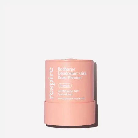 Respire Recharge Déodorant Stick Rose Pivoine 50g - Univers Pharmacie