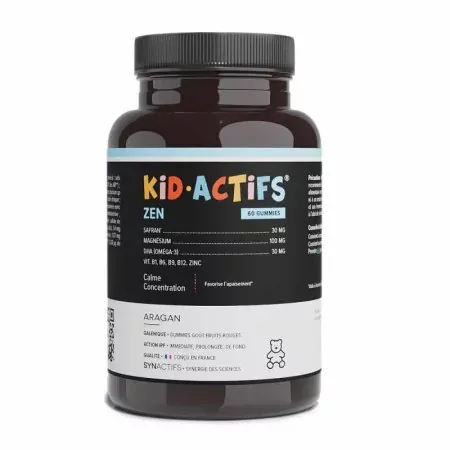 Kid Actifs Zen 60 gummies - Univers Pharmacie
