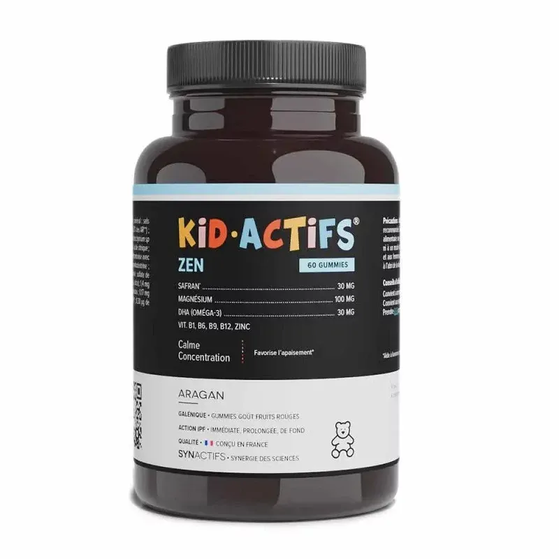 Kid Actifs Zen 60 gummies - Univers Pharmacie