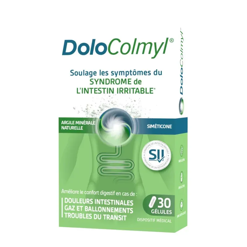 DoloColmyl Syndrome de l'Intestin Irritable 30 gélules - Univers Pharmacie