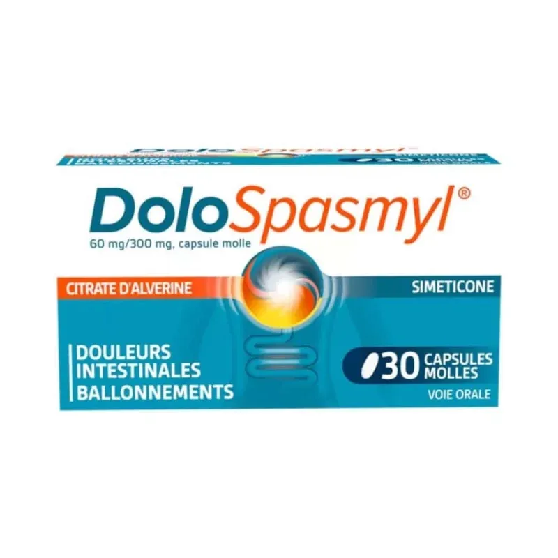 DoloSpasmyl 60mg/300mg 30 capsules molles - Univers Pharmacie