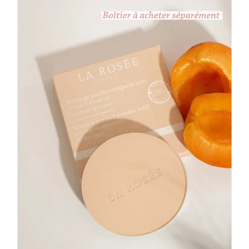 La Rosée Recharge poudre compacte soin 01 clair 8g - Présentation