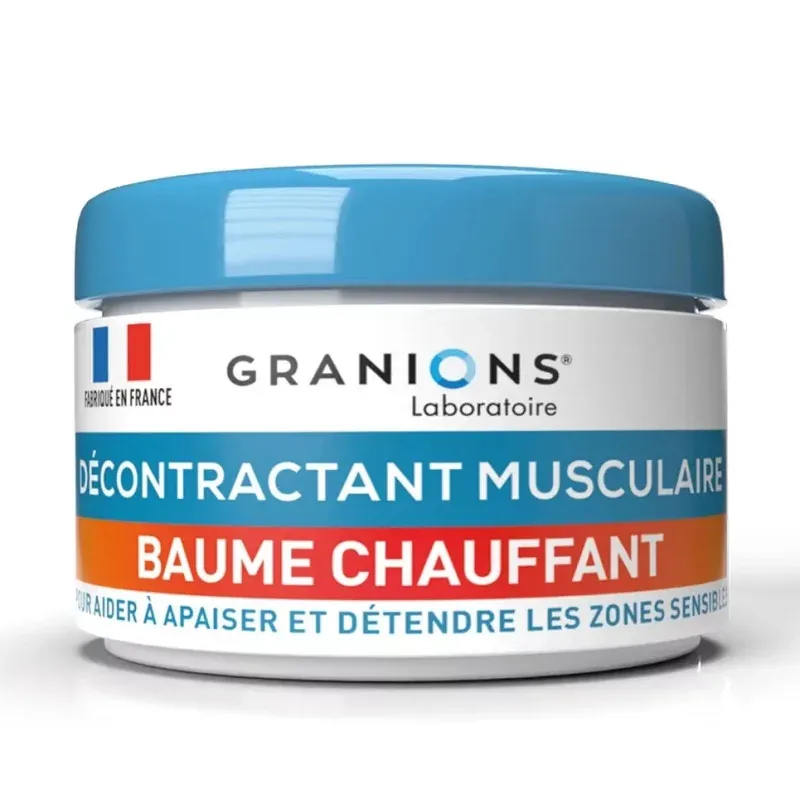Granions Décontractant Musculaire Baume Chauffant 27,5ml - Univers Pharmacie