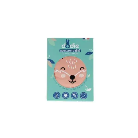 Dodie Bouillotte à Billes Lin & Coton Renard - Univers Pharmacie