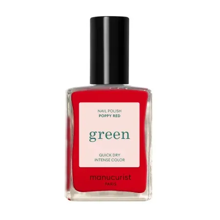 Manucurist Green Vernis à Ongles Poppy Red 15ml - Univers Pharmacie