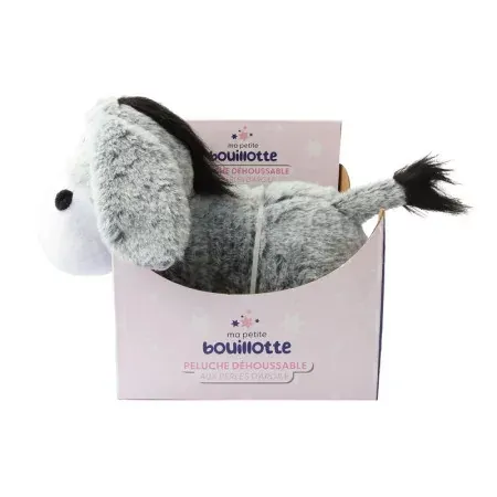 Ma Petite Bouillotte Peluche Âne 33cm - Univers Pharmacie