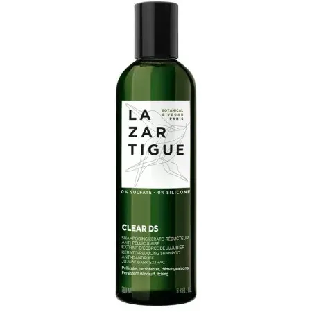 Lazartigue Clear DS Shampooing Kérato-réducteur Anti-pelliculaire 200ml - Univers Pharmacie