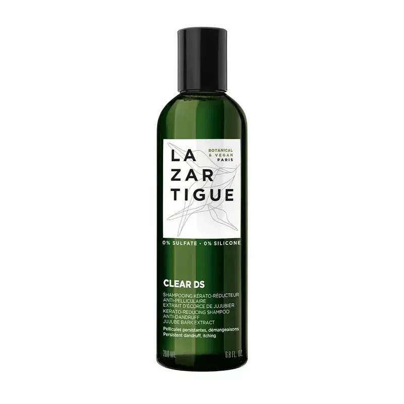 Lazartigue Clear DS Shampooing Kérato-réducteur Anti-pelliculaire 200ml - Univers Pharmacie