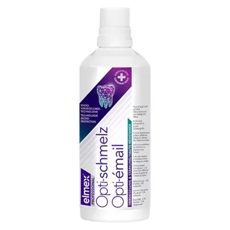 Elmex Opti-émail Solution Dentaire 400ml - Univers Pharmacie