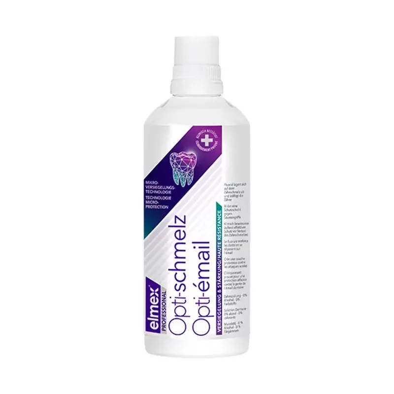 Elmex Opti-émail Solution Dentaire 400ml - Univers Pharmacie
