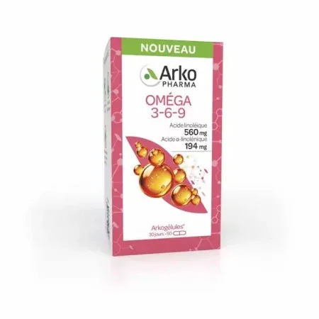 Arkopharma Oméga 3-6-9 60 gélules - Univers Pharmacie