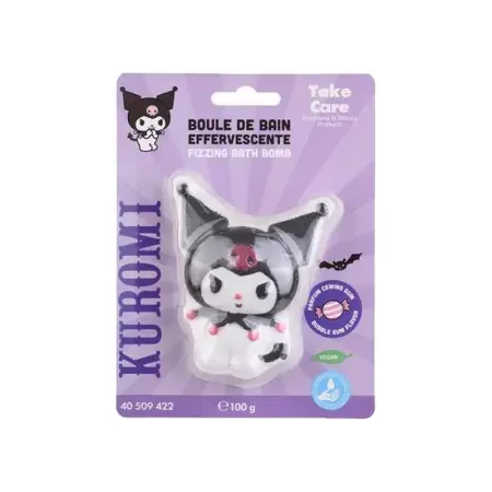 Take Care Boule de Bain Effervescente Kuromi 100g - Univers Pharmacie