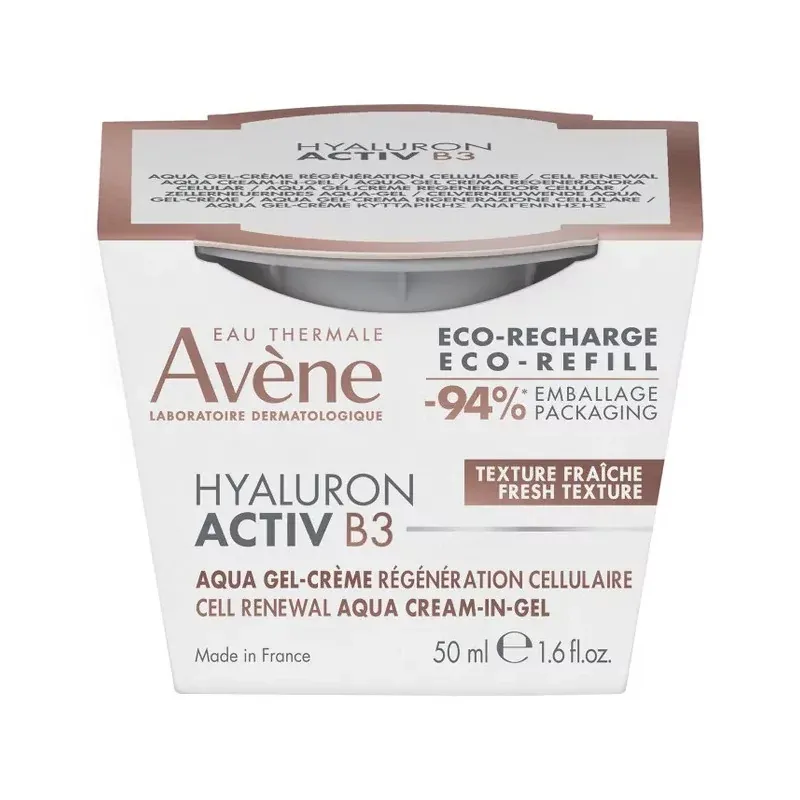 Avène Hyaluron Activ B3 Aqua Gel Crème Recharge 50ml - Univers Pharmacie