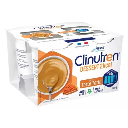 Clinutren Dessert Gourmand Façon Tarte Tatin 4X200g