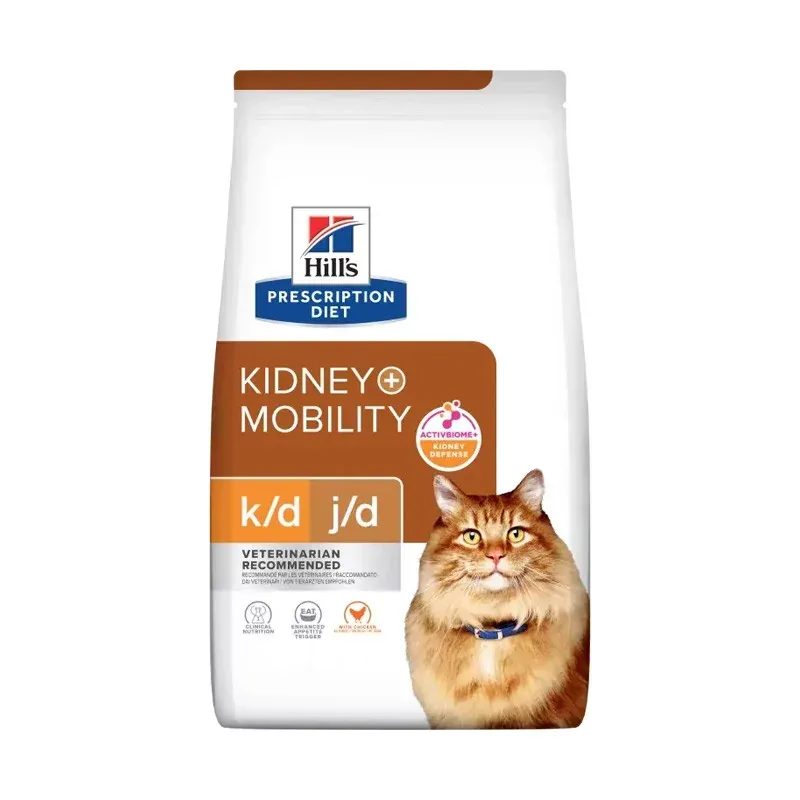 Croquettes Hill's Prescription Diet Féline Joint Care j/d 1,5kg - Univers Pharmacie