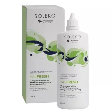Menicon YalFresh Solution Multifonctions Lentilles Souples 360ml - Univers Pharmacie