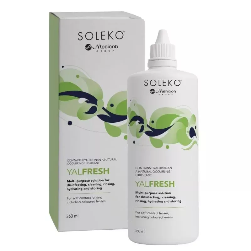 Menicon YalFresh Solution Multifonctions Lentilles Souples 360ml - Univers Pharmacie