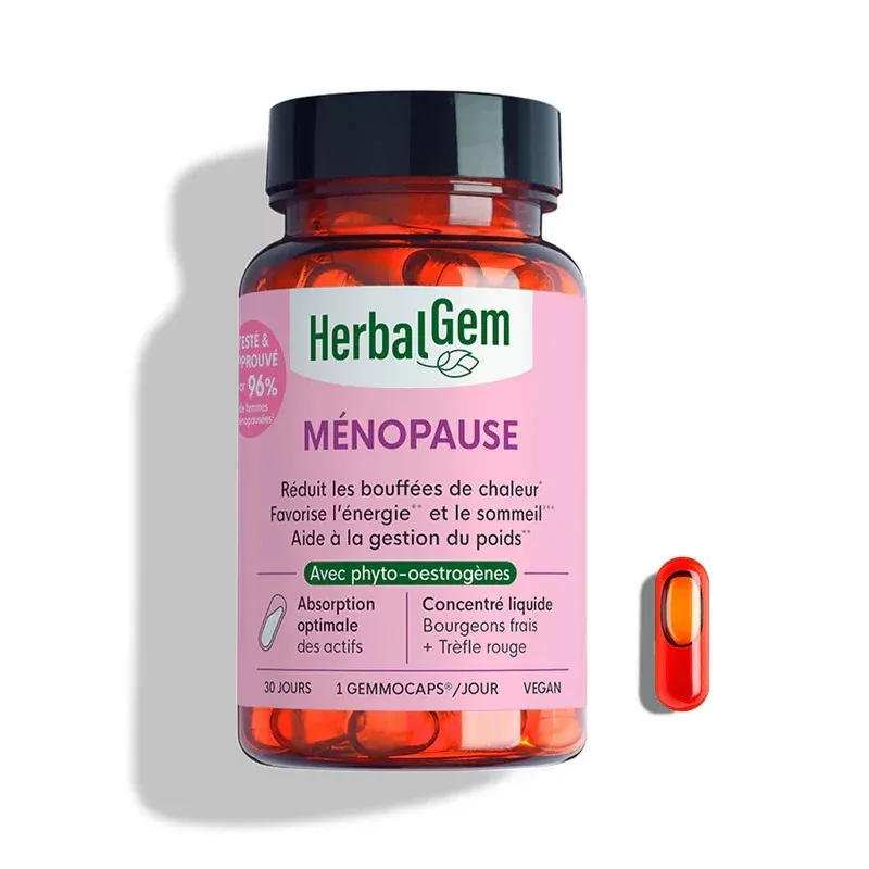 HerbalGem Ménopause 30 capsules - Univers Pharmacie