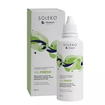 Menicon YalFresh Solution Multifonctions Lentilles Souples 100ml - Univers Pharmacie