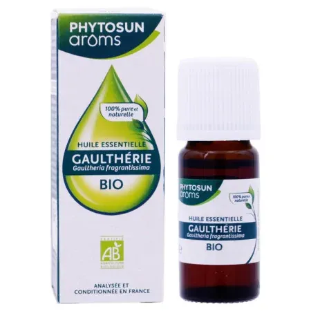 Phytosun Arôms Huile Essentielle Gaulthérie Bio 10ml - Univers Pharmacie