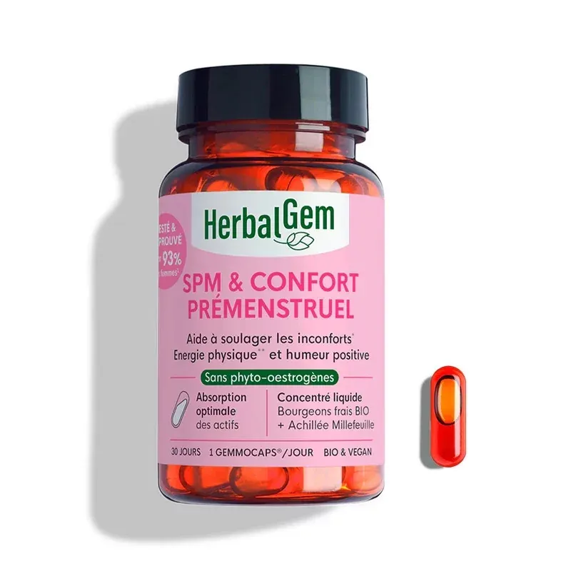 HerbalGem SPM & Confort Menstruel 30 capsules - Univers Pharmacie