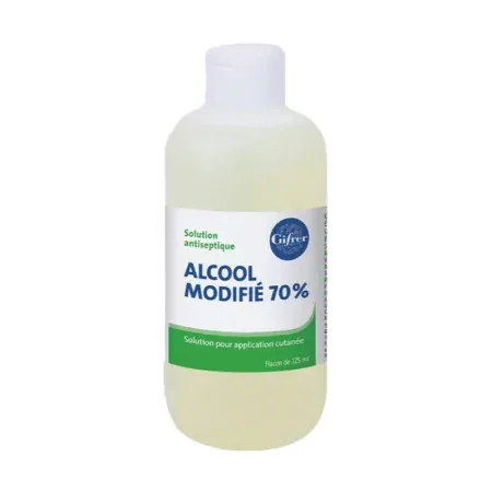 Gifrer Alcool Modifié 70% 125ml - Univers Pharmacie