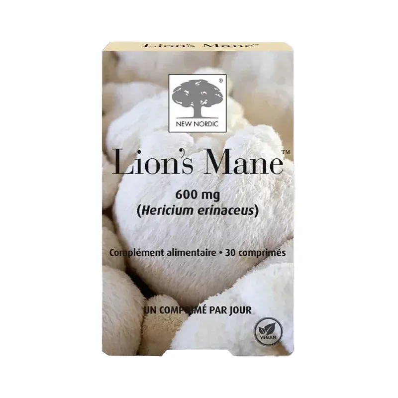 New Nordic Lion's Mane 30 comprimés - Univers Pharmacie