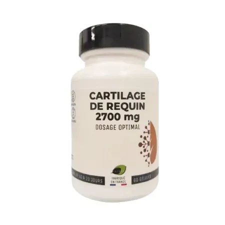 Uprana Cartilage de Requin 2700mg 60 gélules - Univers Pharmacie