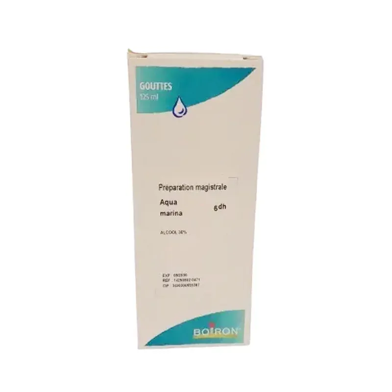 Boiron Préparation Magistrale Aqua Marina 6DH 125ml - Univers Pharmacie