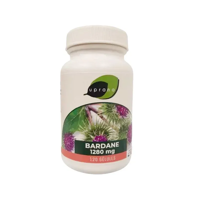Uprana Bardane 1280mg 120 gélules - Univers Pharmacie