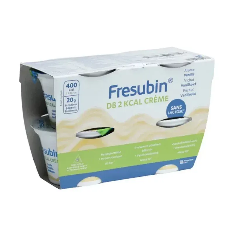 Fresubin DB Crème Arôme Vanille X4 200g - Univers Pharmacie