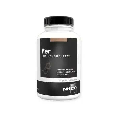 NHCO Fer Amino-chélaté 14mg 84 gélules - Univers Pharmacie