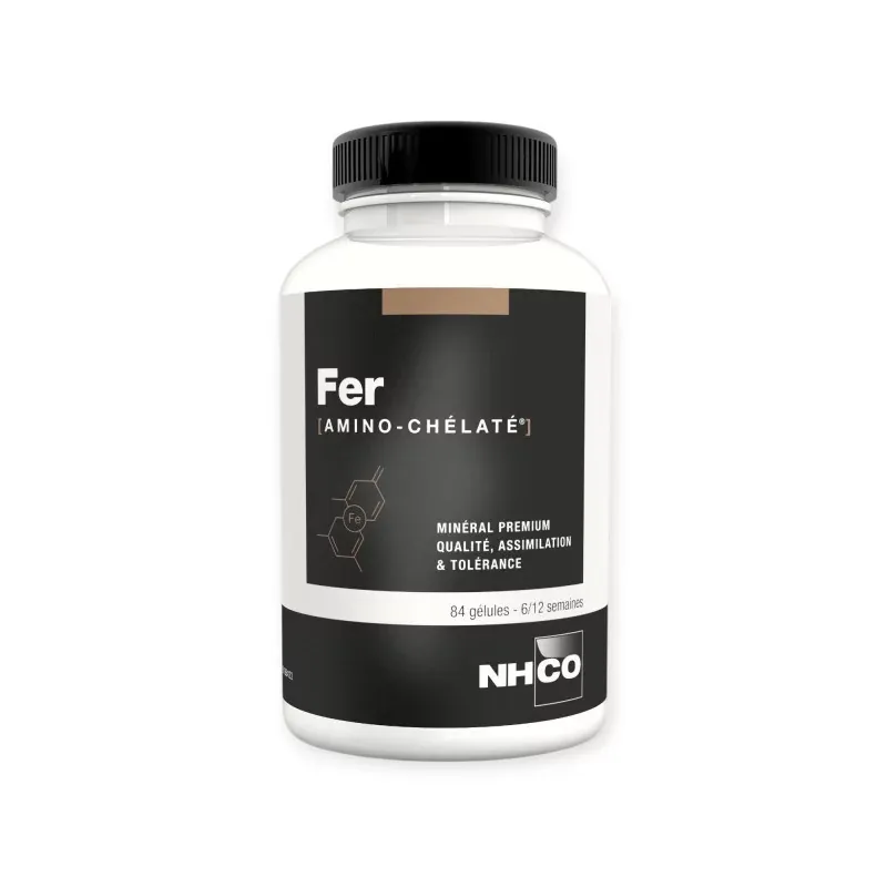 NHCO Fer Amino-chélaté 14mg 84 gélules - Univers Pharmacie
