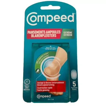 Compeed Pansements Ampoules Extrême X5 - Univers Pharmacie
