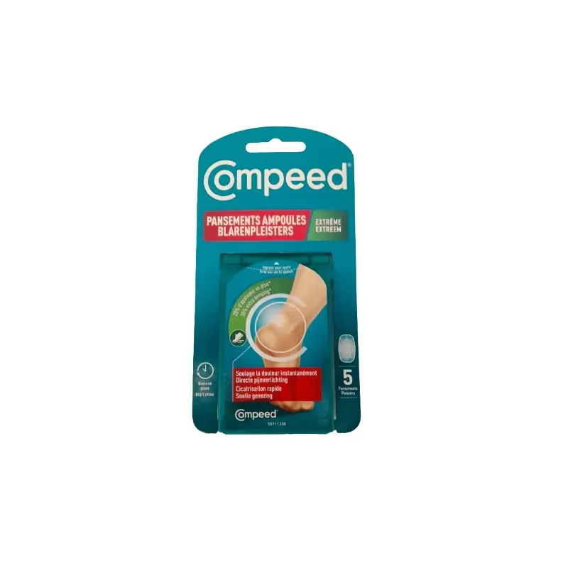 Compeed Pansements Ampoules Extrême X5 - Univers Pharmacie
