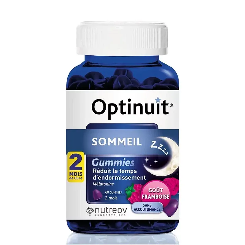Optinuit Sommeil 60 gummies - Univers Pharmacie
